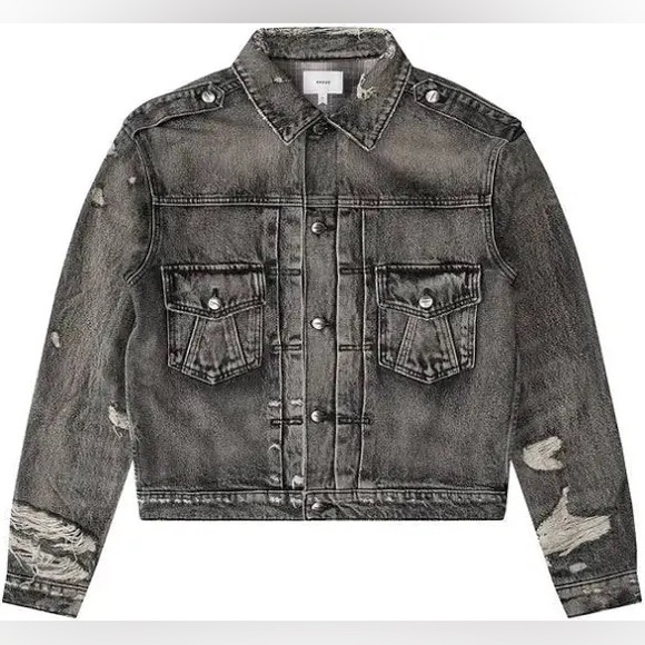 Rhude Other - Rhude Trucker Jacket “Black”